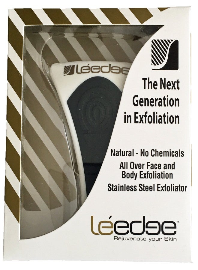 leedge Le Edge Full Face and Body Exfoliator (Black with Gold Print) - Image 1