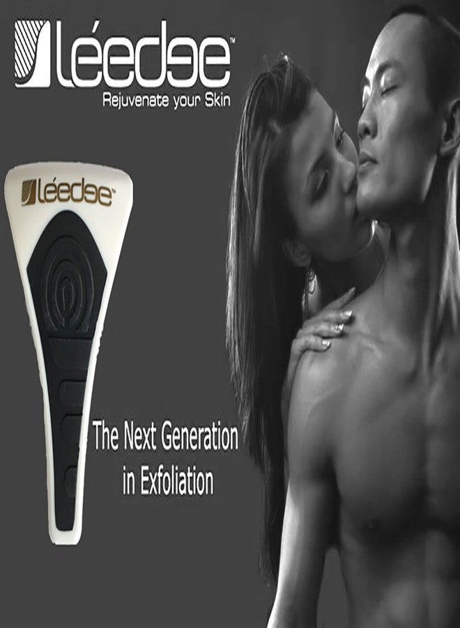 leedge Le Edge Full Face and Body Exfoliator (Black with Gold Print) - Image 4