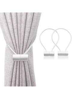 The Bros 5PC Magnetic Curtain Tiebacks Clips,Window Tie Backs Holders,Decorative Drape Handmade Tie Back for Home Office Decorative  - Image 1