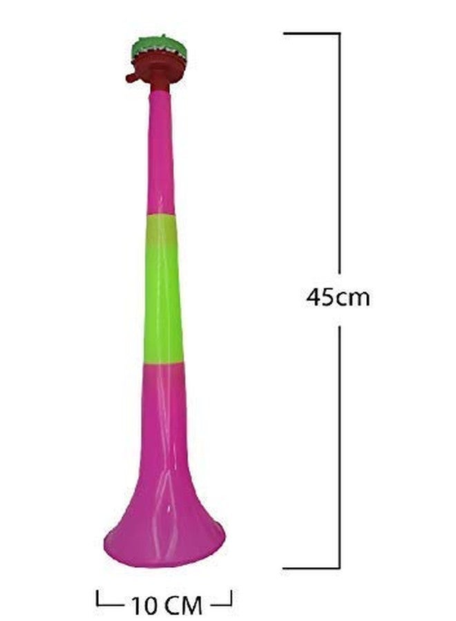 TED TECH بوق TED TECH Noisemaker ذو 3 مستويات لتشجيع الحفلات (متعدد الألوان) (مجموعة من 3 قطع) - Image 3