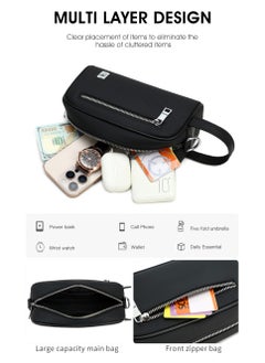 809 Stylish Men’s Handbag Organizer Clutch Crossbody Business Waterproof Pouch For Travel Daily essentials Every Day Carry Bag - Black - pzsku/ZE1CC9178EA3F99B76158Z/45/_/1739457843/9190f263-0911-4ef7-81ae-b39826ac86cf