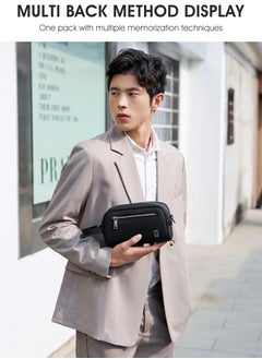 809 Stylish Men’s Handbag Organizer Clutch Crossbody Business Waterproof Pouch For Travel Daily essentials Every Day Carry Bag - Black - pzsku/ZE1CC9178EA3F99B76158Z/45/_/1739458836/ca71e0ec-75b7-43c1-b945-eea8e780f513