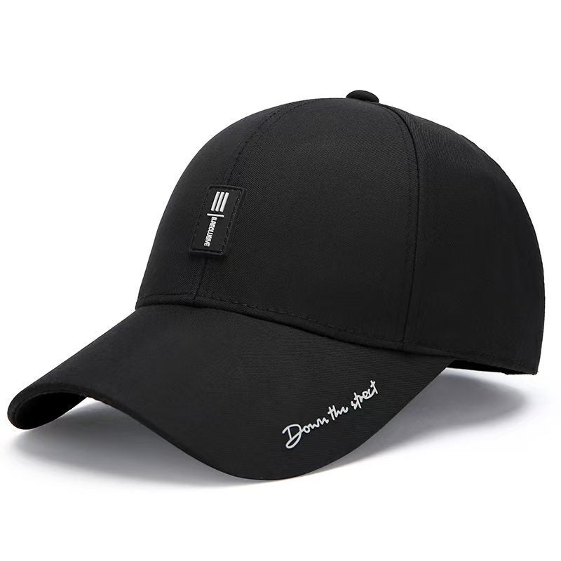 2024 New Mens Baseball Cap Casual Sun Protection Black - Image 3