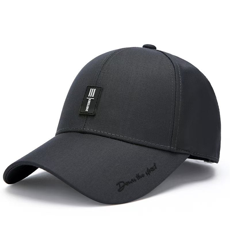 2024 New Mens Baseball Cap Casual Sun Protection Black - Image 5