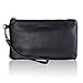 befen befen Befen Women Genuine Leather Clutch Wallet, Smartphone Wristlet Purse - Black  - Image 2