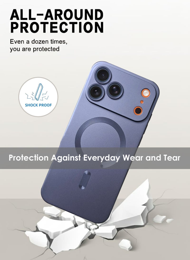 Apple iPhone 17 Pro Max MagSafe Silicone Case Back Cover, Anti-Yellow Shockproof Back Cover,Durable & Accurate Cut-outs - Scratch, Dust & Smudge Protection, Slim Phone Cover with Strong Magnet for Apple iPhone 17 Pro Max - Image 3