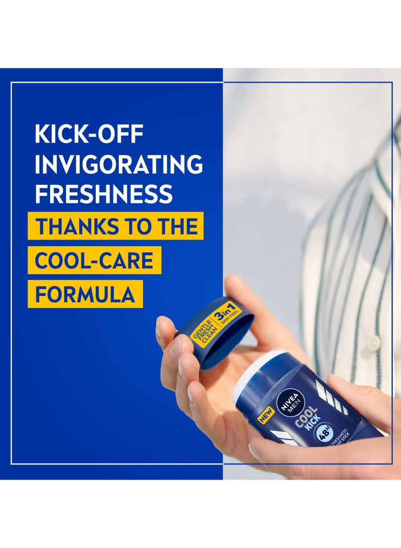 Nivea مزيل عرق للرجال برائحة منعشة من نيفيا كول كيك - Image 4