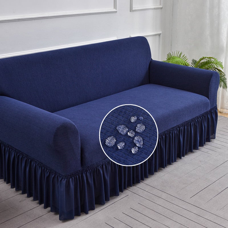 Water-Resistant Sofa Cover with a Light Luxury and High-End Feel, Elastic Full-Cover Sofa Slipcover, Household Dustproof Cover, Custom  Wholesale - Image 1