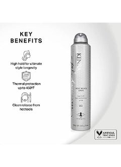 Kenra Professional Kenra Platinum Heat Block Spray 22 ; Heat Protecting Hairspray ; All Hair Types ; 8 Oz.  - Image 4