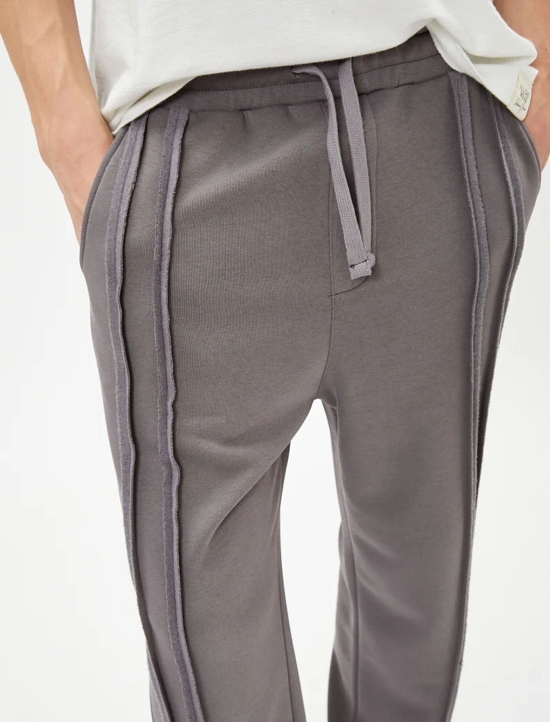 Koton  Drawstring Seam Detail Pocket Sweatpants for Men | Best Price UAE