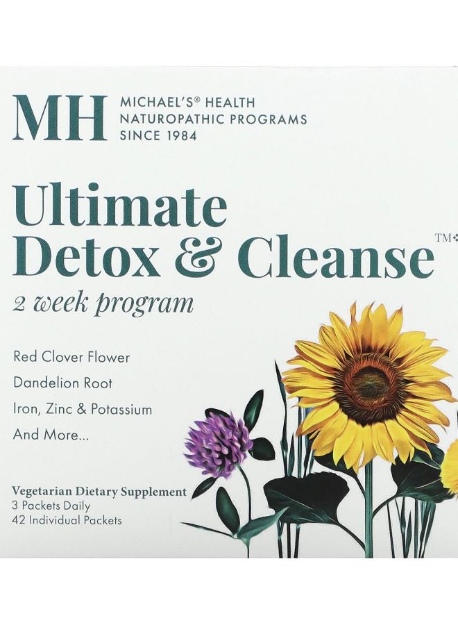 Michael's Naturopathic Ultimate Detox & Cleanse 42 Individual Packets