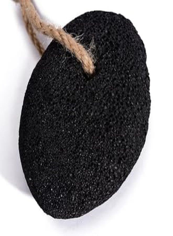 RDRKR Pumice Stone Foot and Hand Scrubber - Natural Lava Stone for Callus Remover, Foot Exfoliation, Hand Scrub, Pedicure Tool, Dry Skin Remover, Promote Healthy Foot and Hand Care (Black) - Image 5
