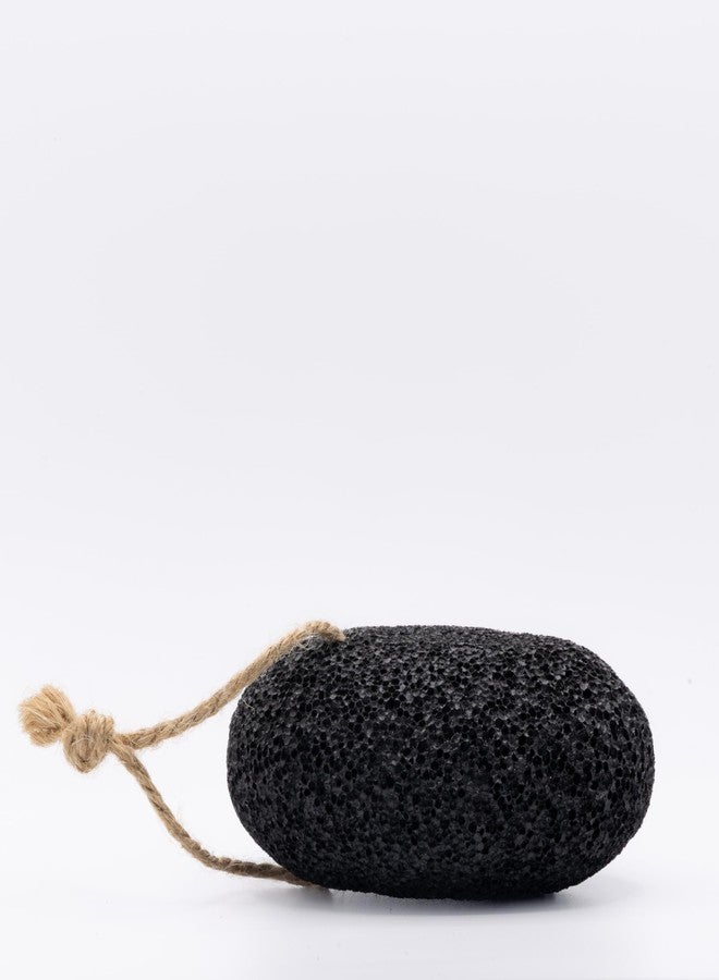 RDRKR Pumice Stone Foot and Hand Scrubber - Natural Lava Stone for Callus Remover, Foot Exfoliation, Hand Scrub, Pedicure Tool, Dry Skin Remover, Promote Healthy Foot and Hand Care (Black) - Image 2