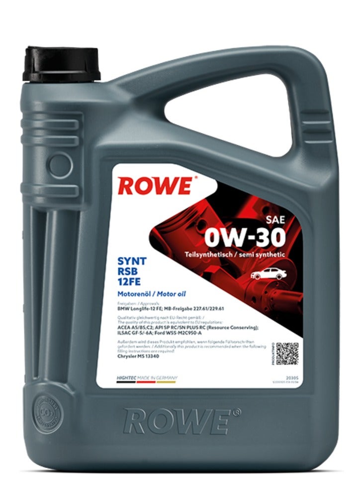 هايتيك سينث RSB 12FE SAE 0W-30 (ألمانيا).