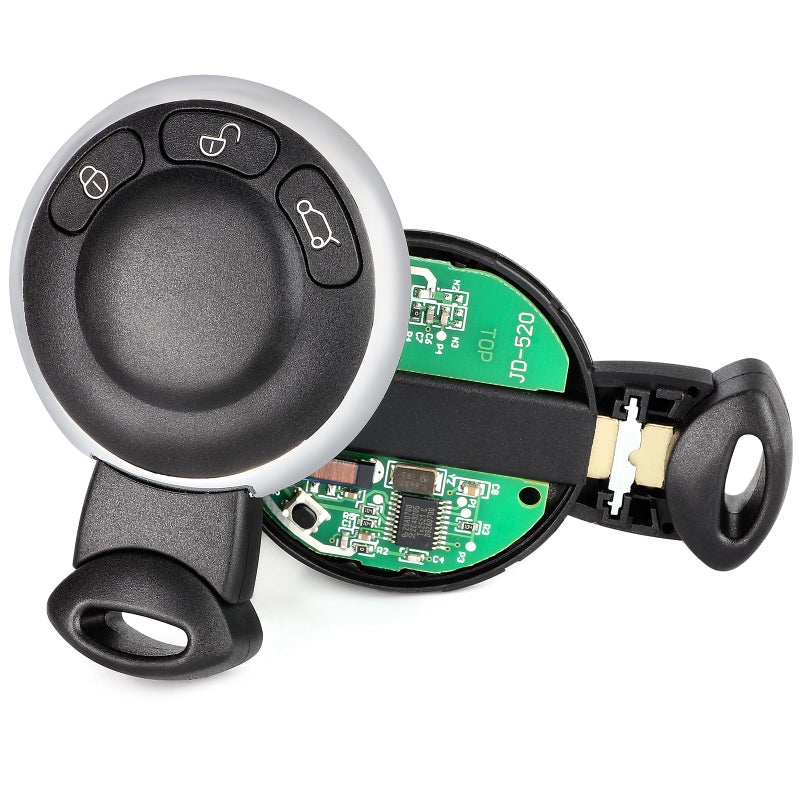 Aichiyu FCC ID IYZKEYR5602 KR55WK49333 Smart Remote Control Car Key Fob Replacement for Mini Cooper 2006 2007 2008 2009 2010 2011 2012 2013 CAS System Remote 315Mhz