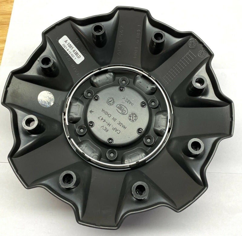 Fuel Offroad Fuel Wheels 1001-63BLD Matte Black Center Cap 5 and 6 Lug Black Logo M-447 - Image 3
