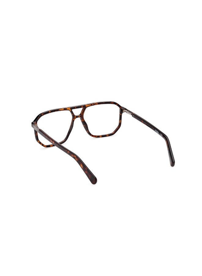 GUESS Gu8252 Navigator Injected Frames For Unisex Size 57, Dark Havana - Image 3