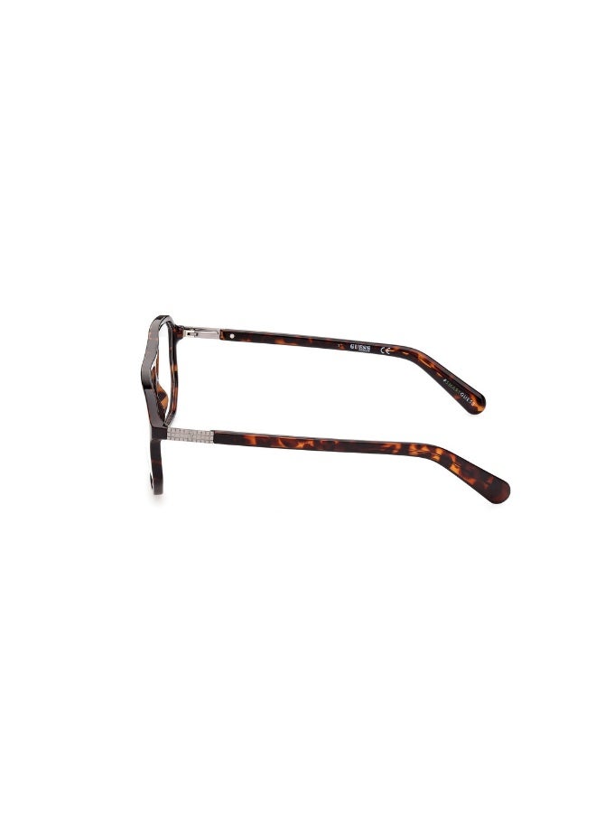 GUESS Gu8252 Navigator Injected Frames For Unisex Size 57, Dark Havana - Image 2