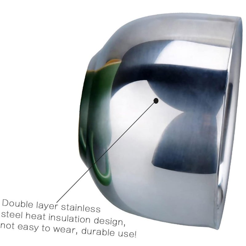 Stainless Steel Shaving Bowl For Men Soap Lathering Cup Razor Bowl - Image 5