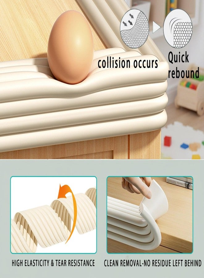 Aetherix Baby Proofing Edge Corner Protector, 6.5 Ft Self - Adhesive Edge Protector for Baby, Soft NBR Rubber Foam Padding, Furniture, Sharp Edge Safety Corner Edge Bumper Guard-Black - Image 3