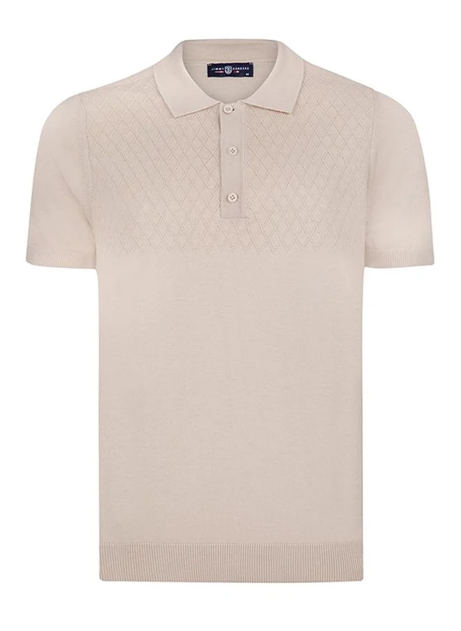 جيمي ساندرز Tricot Polo Shirt Short Sleeve