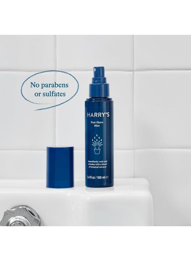 Harry's Post Shave Mist, Alcohol-Free Formula made with Aloe, Eucalyputus, and Tea Tree, 3.4 Fl. Oz, Pack of 2  - Image 2