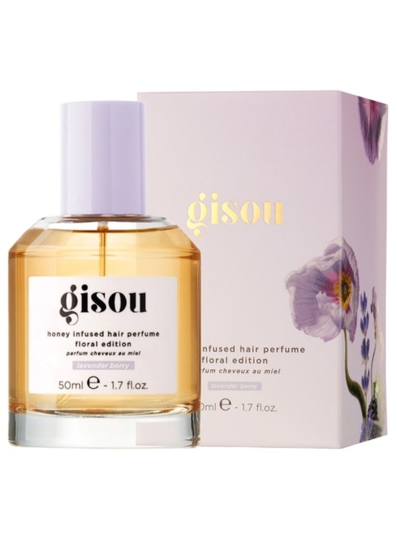 Gisou Honey Infused Hair Perfume 50ml - Lavender Berry - Image 2