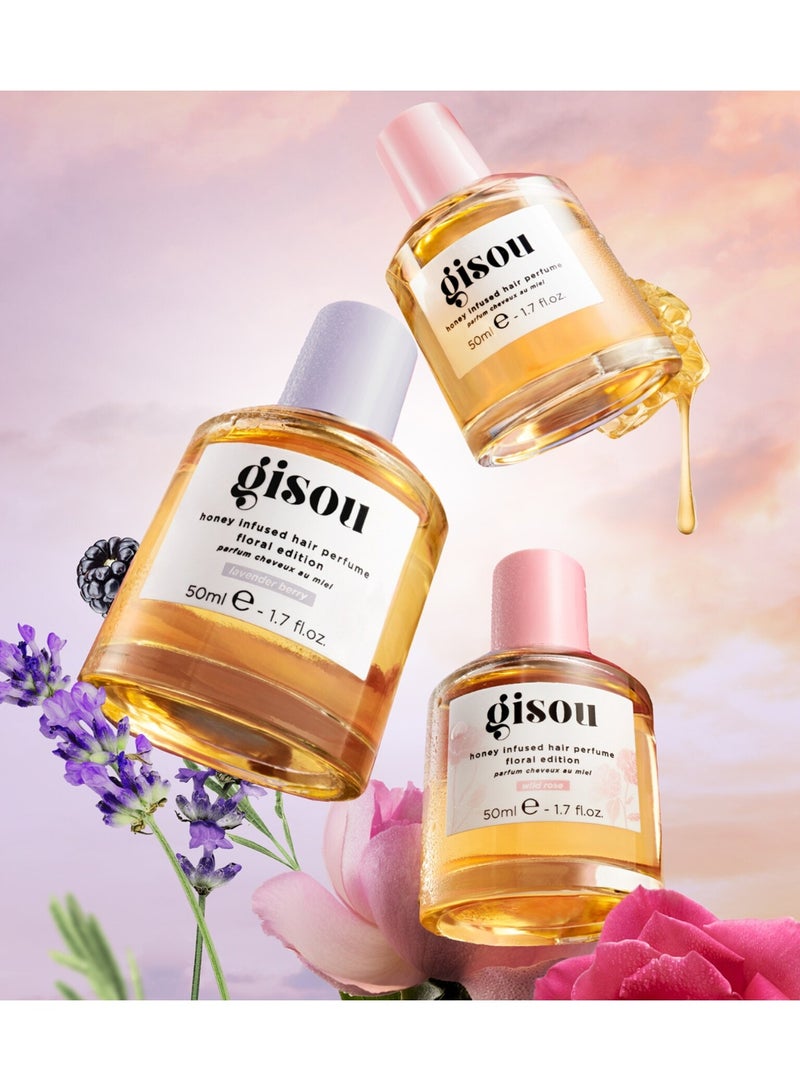 Gisou Honey Infused Hair Perfume 50ml - Lavender Berry - Image 4