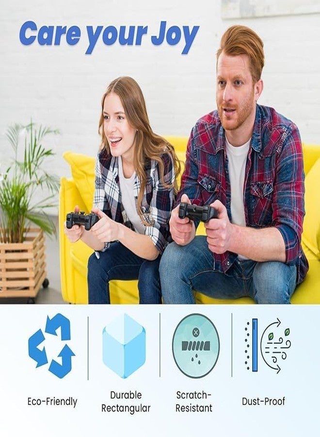 HOUSYLOVE مجموعة حماية بطاقات التداول من HOUSYLOVE، 4 قطع، مصنوعة من الأكريليك، مع حامل مغناطيسي سهل الفتح، وحافظات شفافة للحماية من الأشعة فوق البنفسجية، وغطاء صلب شفاف لحزم بطاقات التداول ذات الحجم القياسي. - Image 5