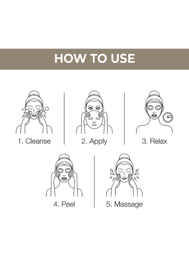 نيكا قناع ورقي من ماء الأرز والشاي الأبيض من نايكا سكين سيكريتس - Image 4