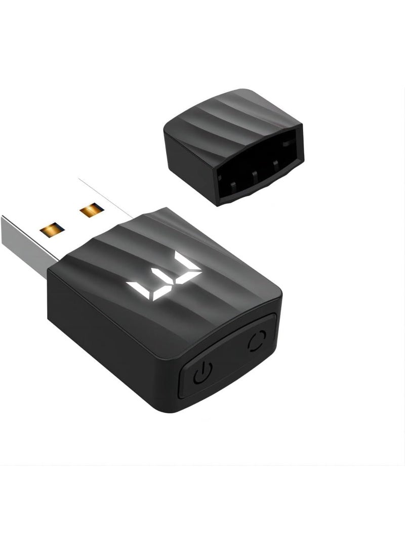 SYOSI Mouse Mover, Mouse Jiggler with Switch Button, USB Mouse Mover Undetectable for Laptop, Automatic Mouse Movement Device for Office and Home Use, Plug & Play, Keep Computer/Laptop Awake - Image 1