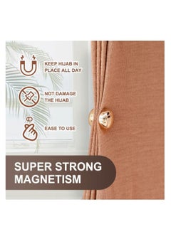 Y&D Hijab Magnetic Pins, Premium Strong Pins for Women, No-Snag Multi-Use Colorful Scarf Small Magnets  - Image 4