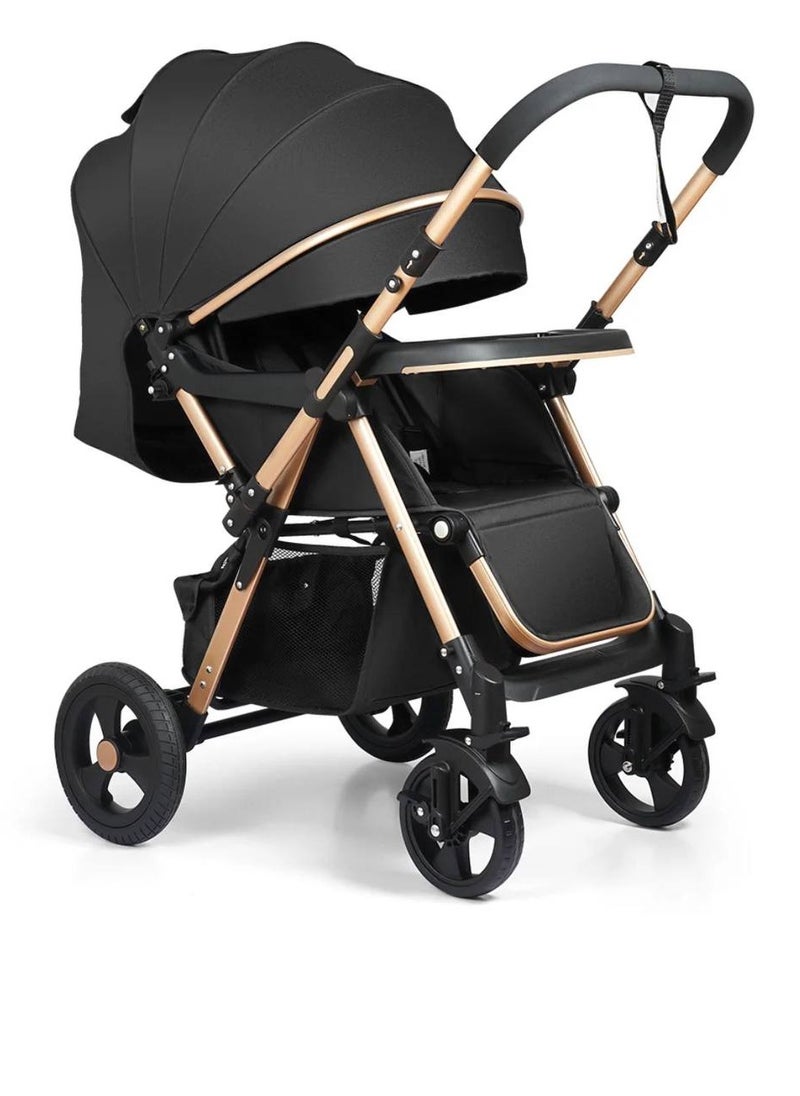 belecoo High-quality single baby  stroller ( black ) 511  - Image 1