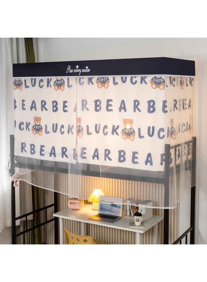 Bluejw New Student Mosquito Net Upper And Lower Bunk Bed Type Shading Dust-proof Dormitory Bedroom Single Privacy Bed Curtain Bed Curtain Wholesale - Image 1