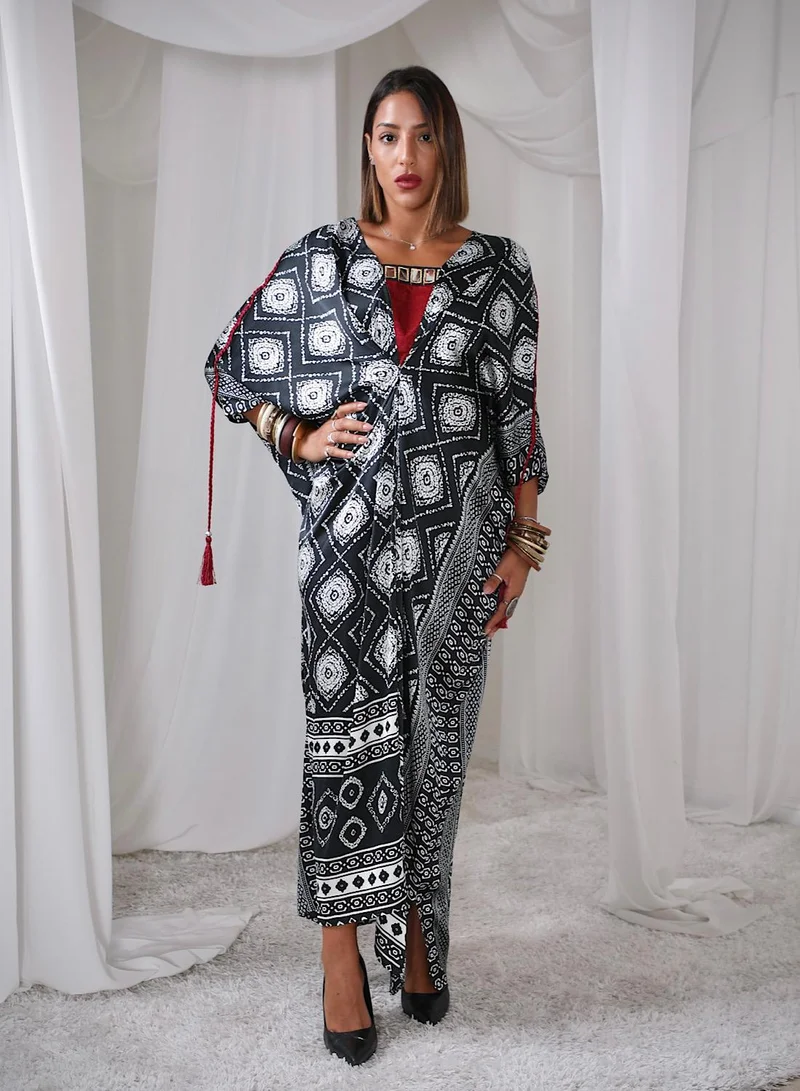 ECSTACY Printed Kaftan