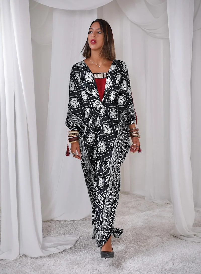ECSTACY Printed Kaftan