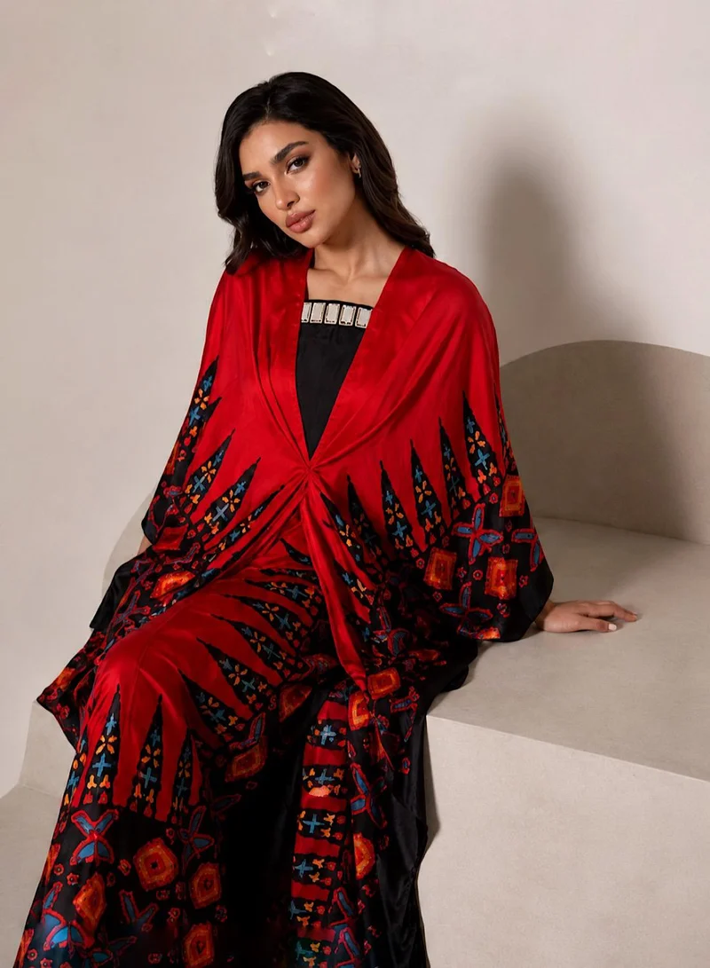 ECSTACY Printed Kaftan