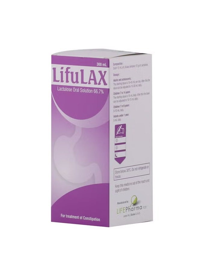 Lifulax Lactulose Oral Solution 300 mL