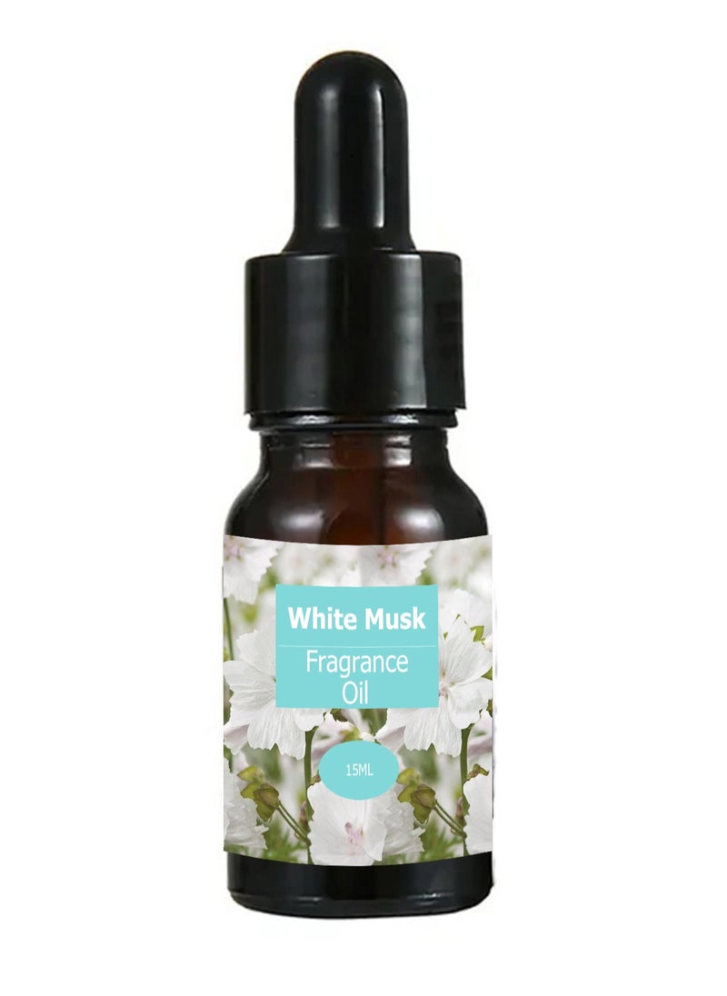 Lotus Home Fragrance Oil White Musk 15ML 