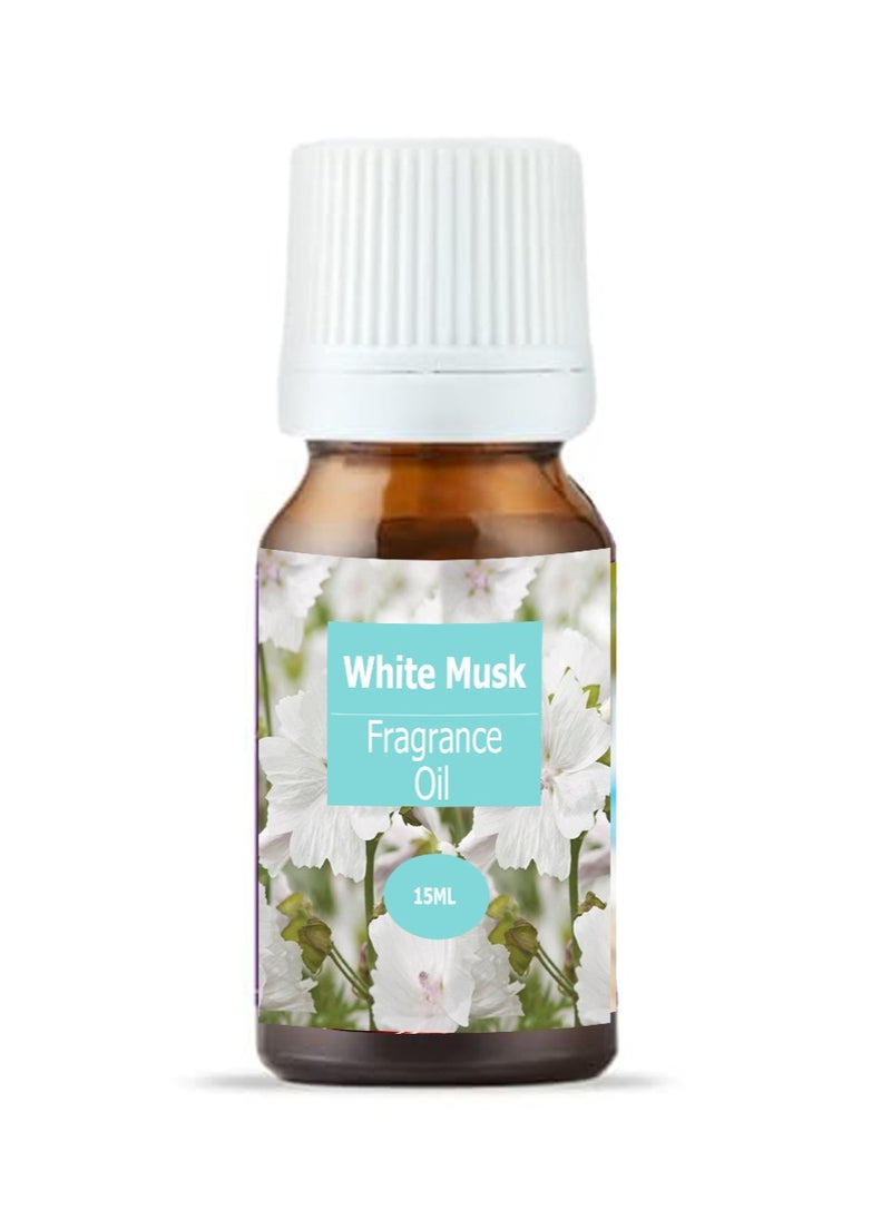 Lotus Home Fragrance Oil White Musk 15ML 