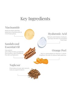 Forest Essentials Facial Cleanser Sandalwood & Orange Peel 130ml (Face Wash)  - Image 2