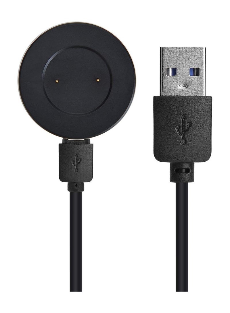 ELTRAZONE Compatible with Huawei Watch GT/Honor Magic ChargerReplacement Charging Cable Cradle for Huawei GT/Magic Smartwatch(Black) - Image 1