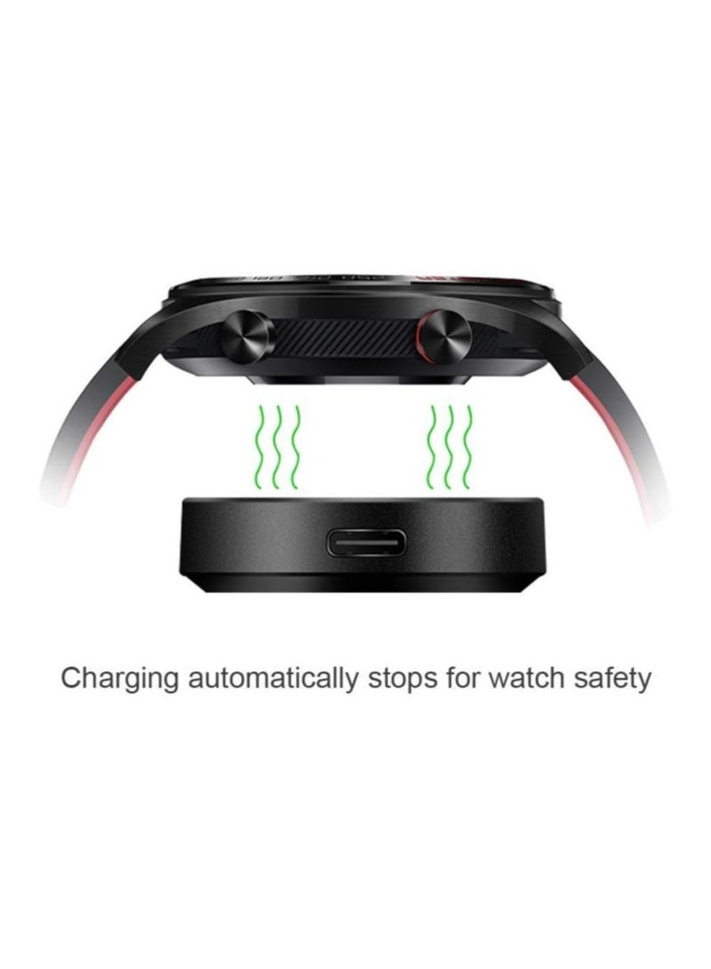 ELTRAZONE Compatible with Huawei Watch GT/Honor Magic ChargerReplacement Charging Cable Cradle for Huawei GT/Magic Smartwatch(Black) - Image 3