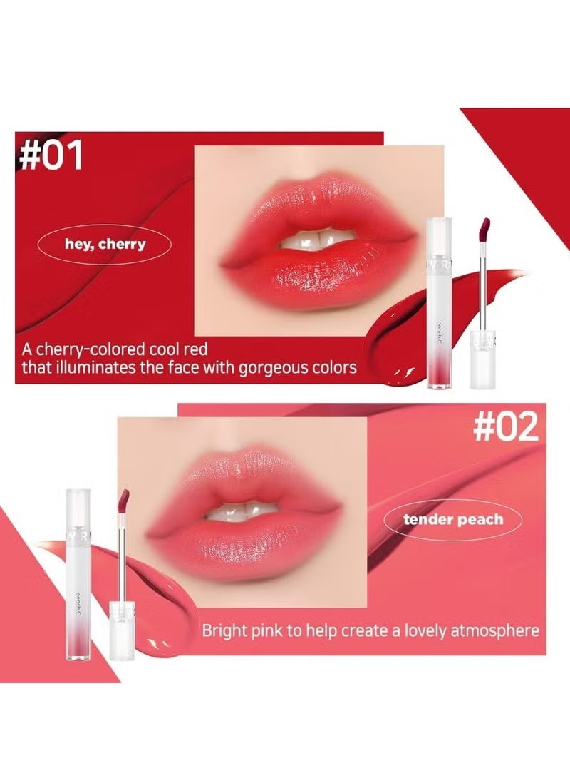 Peach C Korean River Glow Lip Tint in Cherry Peach C 01 - Image 3