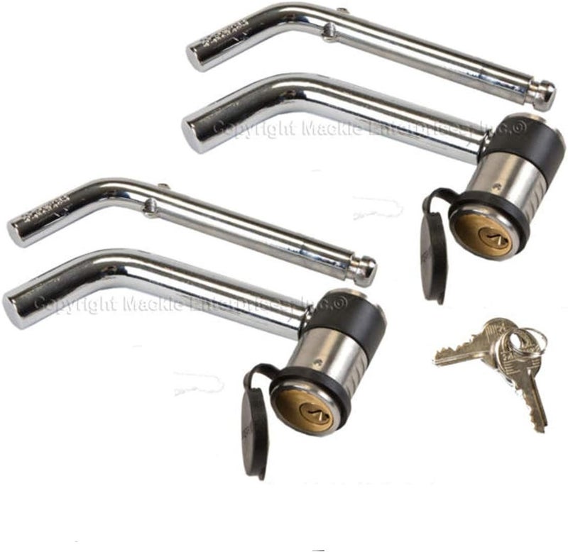 Master Lock Keyed Alike Trailer Hitch Locks 2866KA-2 - Image 1