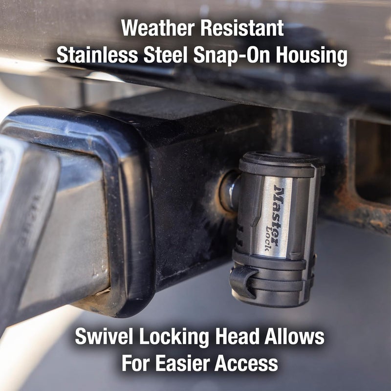 Master Lock Keyed Alike Trailer Hitch Locks 2866KA-2 - Image 4
