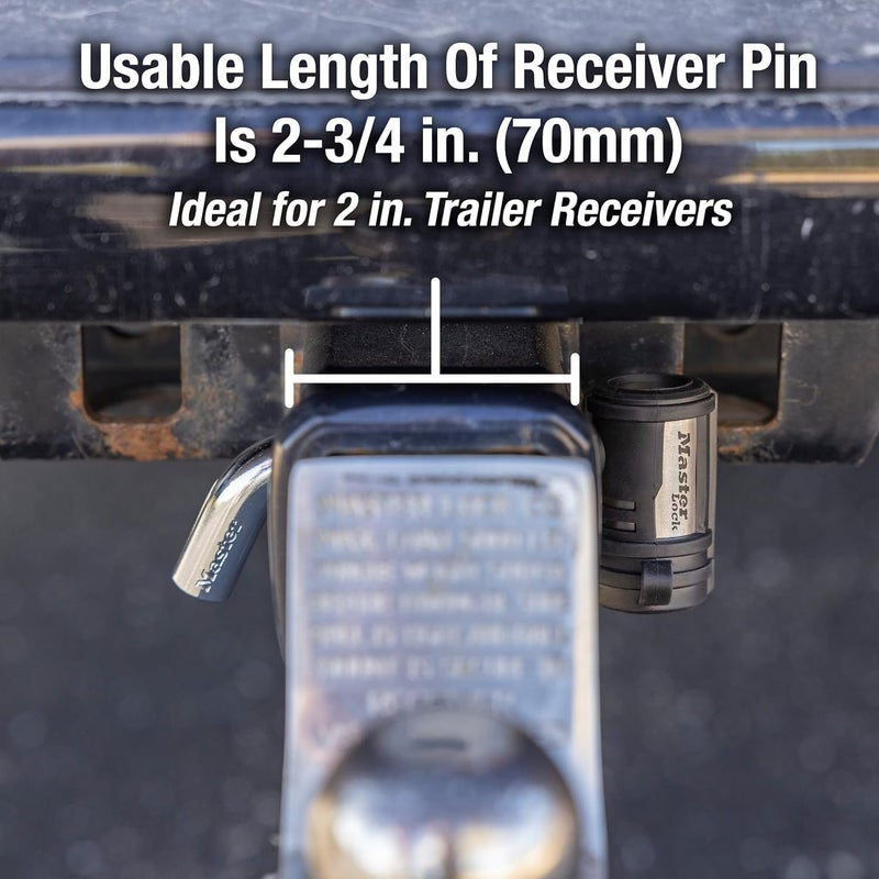 Master Lock Keyed Alike Trailer Hitch Locks 2866KA-2 - Image 3