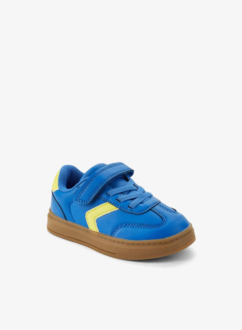 جونيورز Boys Hook & Loop Sneakers