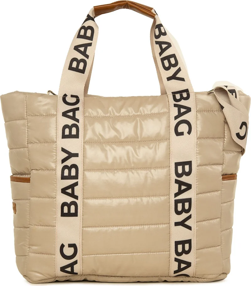 Bagmori Baby Bag Column Embroidered Puff Mother Baby Bag