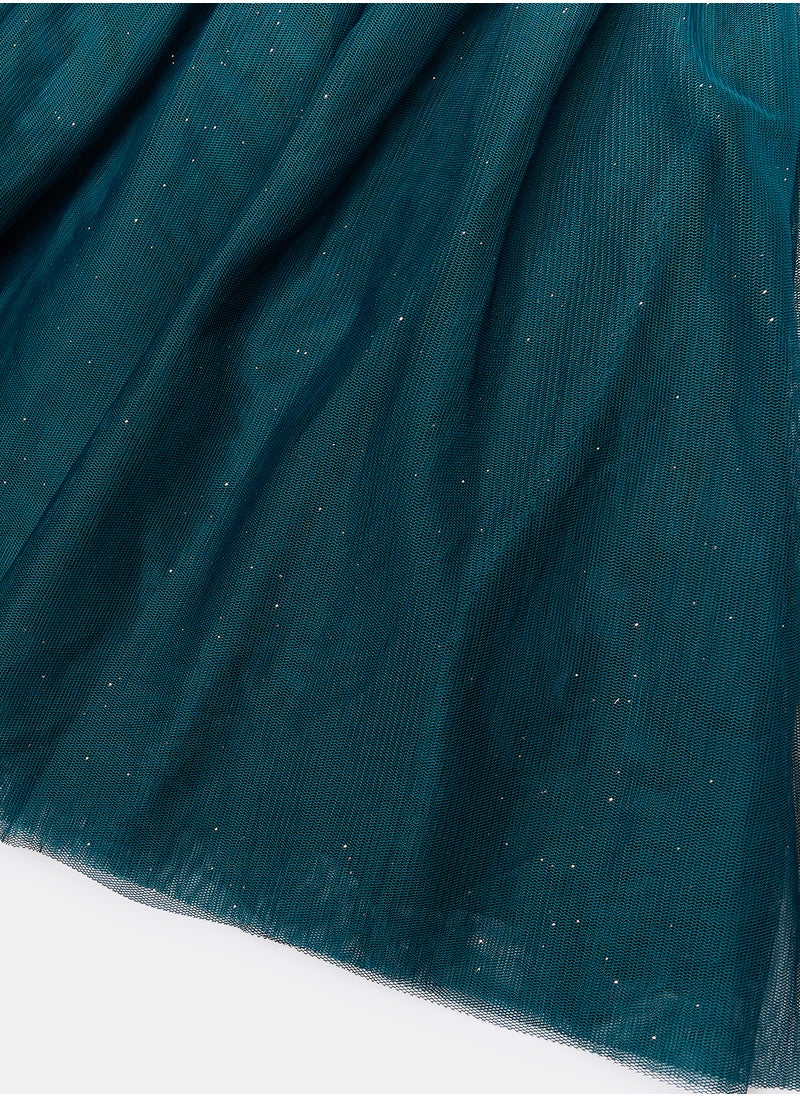 Okaidi Green Skirts for Girls  - Image 4